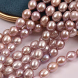 8-9mm Natural Freshwater Pearl Beads DIY Jewelry Necklace