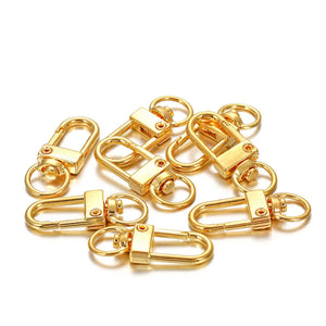 Rotating Metal Figure 8 Buckle Key Chain DIY Accessories