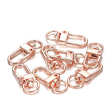 Rotating Metal Figure 8 Buckle Key Chain DIY Accessories