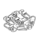 Rotating Metal Figure 8 Buckle Key Chain DIY Accessories