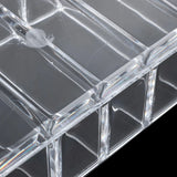 8 Slot Acrylic Compact Holder Makeup Case Organizer