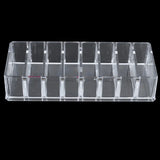 8 Slot Acrylic Compact Holder Makeup Case Organizer
