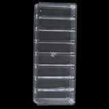 8 Slot Acrylic Compact Holder Makeup Case Organizer
