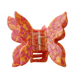 Marble Acetate Butterfly Ponytail Hair Claw Clip