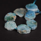 Chrysanthemum Stone Raw Slab Nugget Beads Ocean Coral Jades Fossils Agates