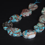 Raw Ocean Stone Agates Slab Nugget Loose Beads 9-10PCS/strand