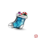 925 Silver Doll Cartoon Pop Charm Beads Bracelet Jewelry Mermaid Pendant
