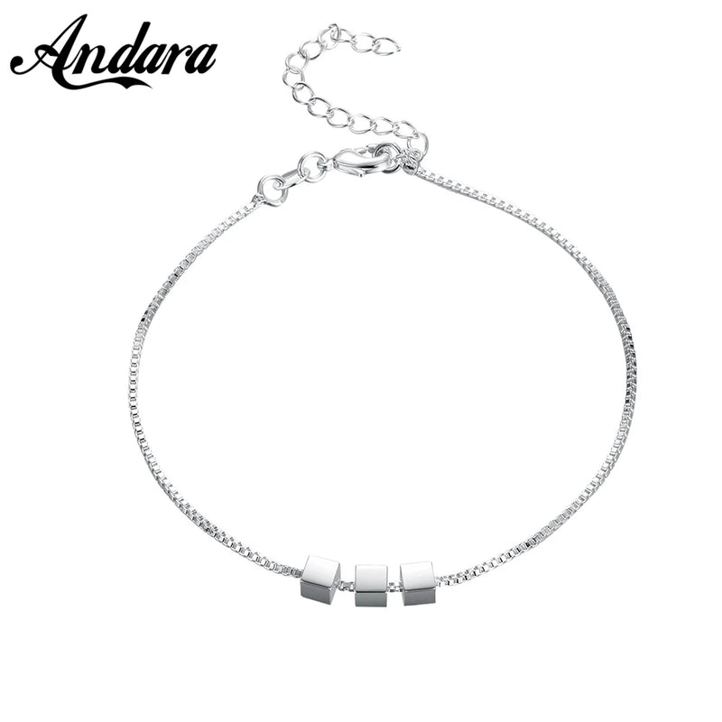 925 Silver Bracelet Wedding Jewelry Gift