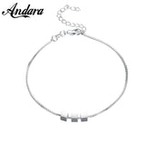925 Silver Bracelet for Woman Wedding Jewelry Gift
