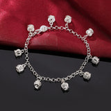 925 Silver Crown Bracelet for Women