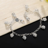 925 Silver Bracelet Small Crown Bracelet Jewelry For Woman