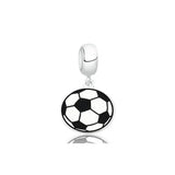 925 Silver Charm Necklace for Sports Fans
