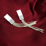 925 Silver Snake Valley Tassel Earrings for Girls