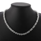 925 Silver Necklace Chain For Women Men Jewelry Gift