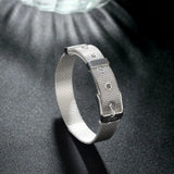 925 Sterling Silver 10mm Hammock Bracelet Glamour Jewelry