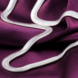 925 Sterling Silver 6mm Snake Chain Necklace 16-24 Inch