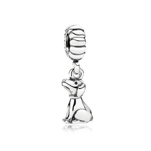 925 Silver Animal Charm Bead for DIY Jewelry