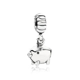 925 Silver Animal Charm Bead for DIY Jewelry
