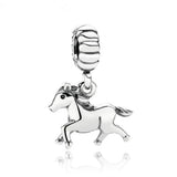 925 Silver Animal Charm Bead for DIY Jewelry
