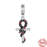 925 Sterling Silver Avocado Football Mom Dog Charm Pendant Bead