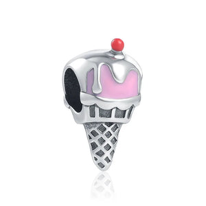 925 Silver Bead Accessories Wine Cup Charm for DIY Bracelet