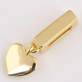 925 Silver Reflexions Floating Heart Clip Pendant Bead