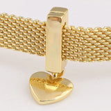 925 Silver Reflexions Floating Heart Clip Pendant Bead