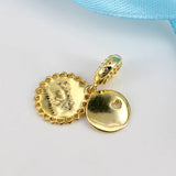 925 Silver Charm Bead You Are My Sunshine Pendant for Bracelet
