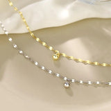 925 Silver Beads Anklet Foot Chain for Women Jewelry