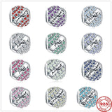 925 Silver December Birthstone DIY Bead for Bracelet
