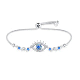 925 Silver Travel Magic Eye Bracelet Women's Jewelry