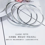 925 Silver Bracelet 3pcs Charm Birthday Party Gift Jewelry Women