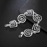 925 Sterling Silver Square Bracelet Woman Charm Jewelry