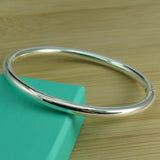 925 Silver Glossy Bracelet for Women - Jewelry Gift