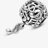 925 Silver Butterfly Clover Pendant Bead Charm Bracelet Jewelry