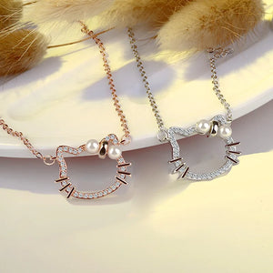 925 Silver Chain Necklace Korea Pendant Necklaces Women Jewelry