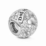 925 Silver Charm Dogs Bull Unicorn Bead Bracelets DIY Women Jewelry