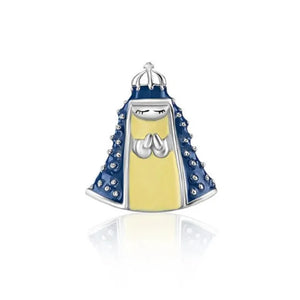 925 Silver Religious House Yoga Pendant Bead for Jewelry