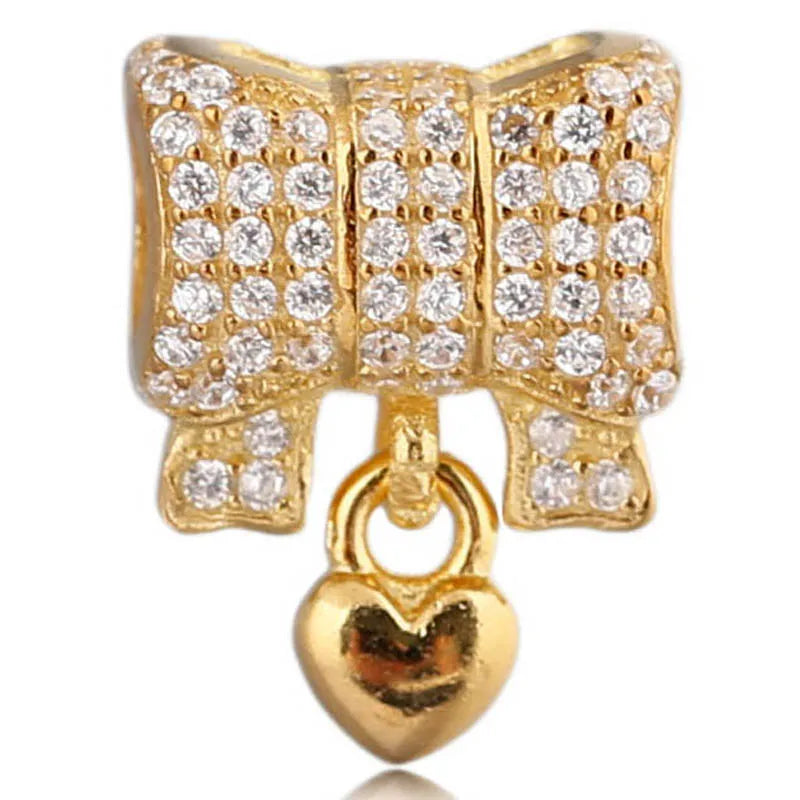 925 Silver Butterfly Family Tree Pendant Bead for Bracelet DIY Jewelry