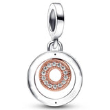 925 Silver Shooting Star Charm Pendant Bead for Bracelet DIY Jewelry