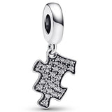 925 Silver Shooting Star Charm Pendant Bead for Bracelet DIY Jewelry