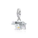 925 Silver Charm Pendant Bead for DIY Jewelry
