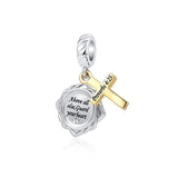925 Silver Charm Pendant Bead for DIY Jewelry