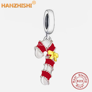 925 Silver Christmas Stocking Bow Pendant Necklace Jewellery