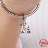 925 Silver Coffee Pot Owl Charm Pendant Bead for Bracelets DIY Jewelry