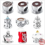 925 Sterling Silver Charm Bead for Bracelets DIY Jewelry