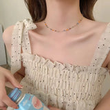 925 Sterling Silver Beads Charm Necklace for Women