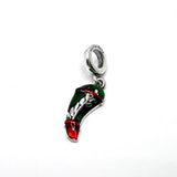 925 Silver Colorful Dangle Pendant Beads for European Charms Bracelet