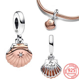 925 Silver Coke Pendant Dangle Charms Bead for DIY Bracelet