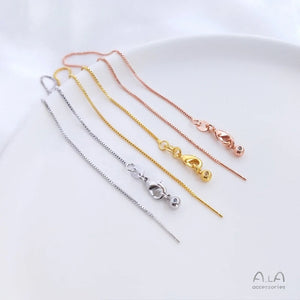 925 Silver DIY Necklace Personalized Choker Birthday Gift